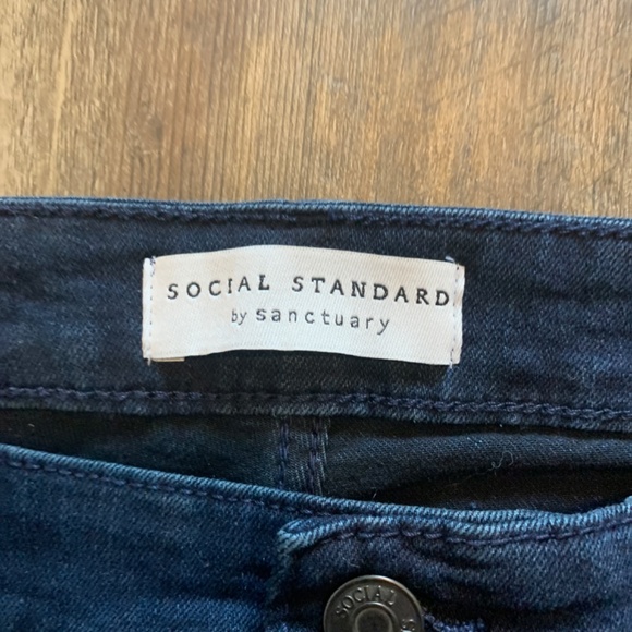 Social‎ Stabdard by Ssnctuary slim straight jeabs. NWT - Picture 3 of 5